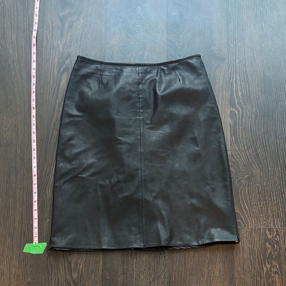 Wilsons Leather Classic Black Pencil Skirt